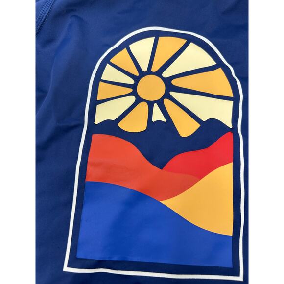 Hanna Andersson Sunset Mountains Rash Guard - Size 4 - Picture 5 of 7